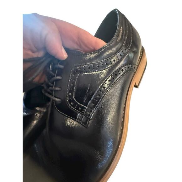 Stacy Adams Men’s Black Leather Cap Toe Oxford Dress Shoes Size 10.5M main image 7